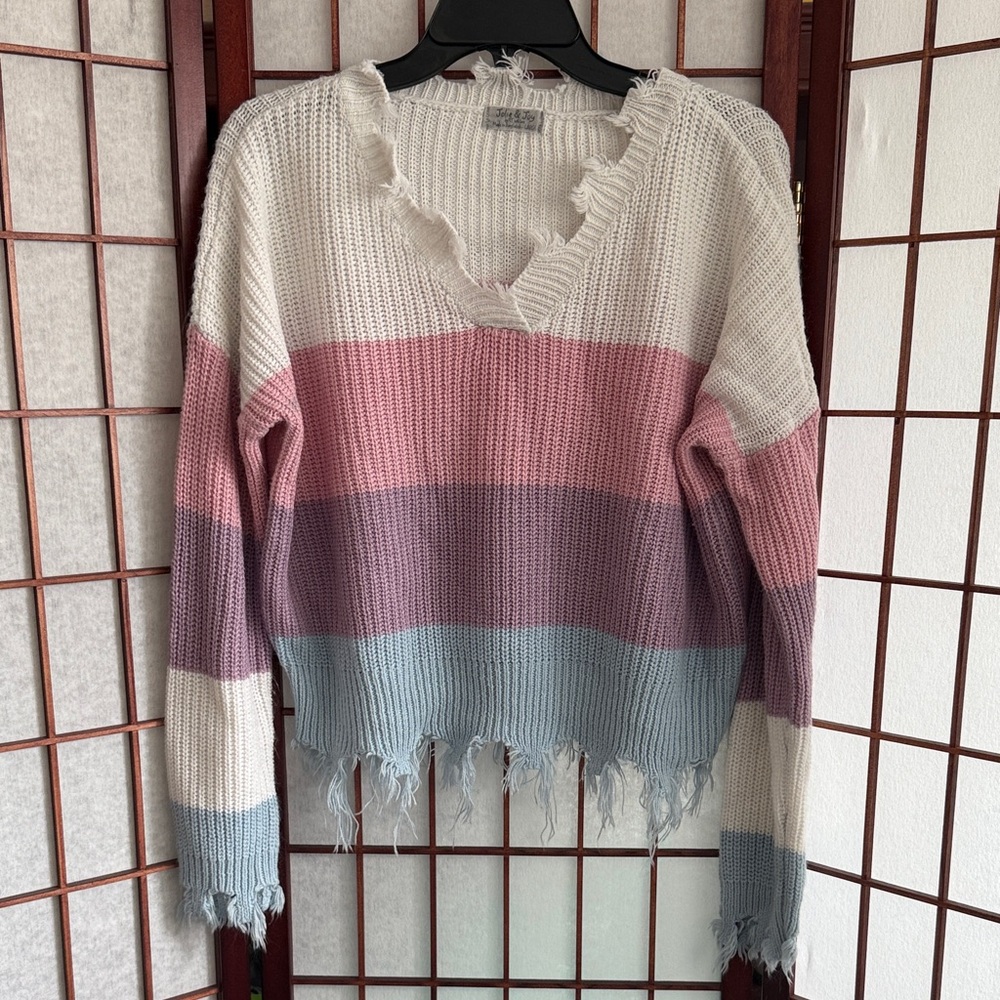 Jolie & Joy by FCT with Love Sweater, Size L
